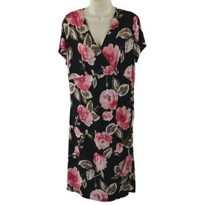 212 Collection floral stretch dress